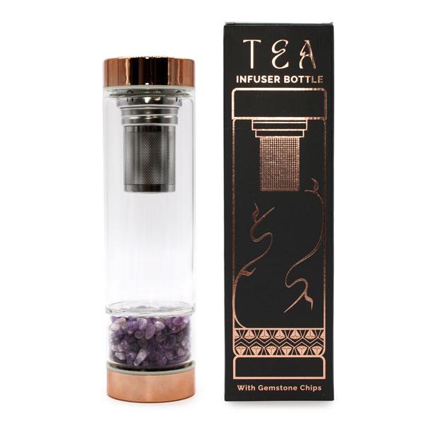 Tea Infuser Bottle - Amethyst