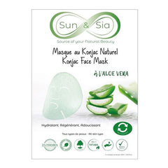Konjac Reusable Mask - Aloe Vera