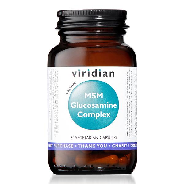 Viridian Glucosamine with MSM (30caps)