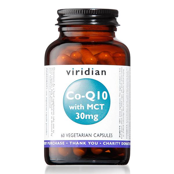 Viridian Co-enzyme Q10 30mg with MCT (60caps)