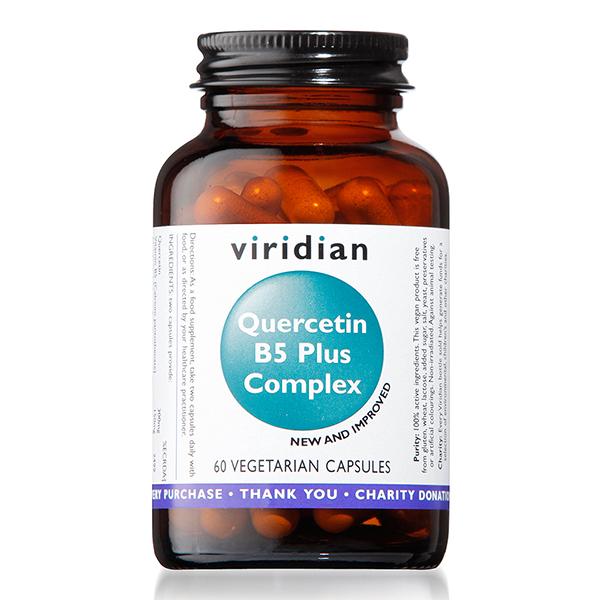 Viridian Quercetin B5 Plus Complex (60caps)