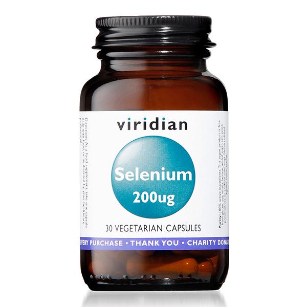 Viridian Selenium 200ug (30caps)
