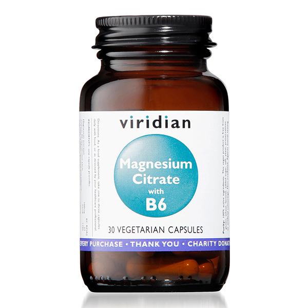 Magnesium Citrate with B6 (30caps)