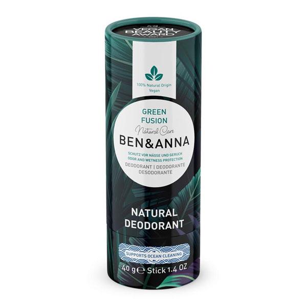 Ben & Anna Green Fusion Deodorant (40g)