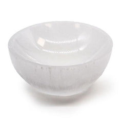 Selenite Round Bowl (8cm)