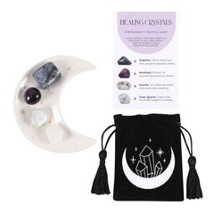 Crystal Set with Moon Trinket - Stress