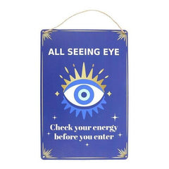 All Seeing Eye - Hanging Sign