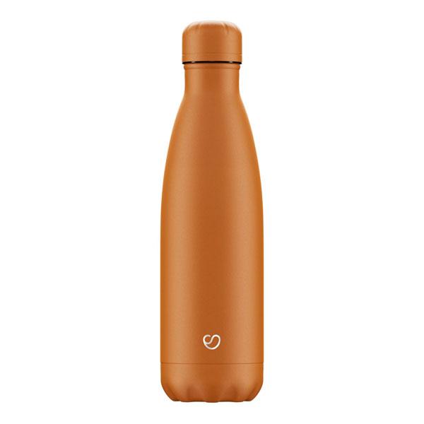 Matte Orange Insulated Bottle (500ml)