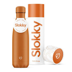 Matte Orange Insulated Bottle (500ml)