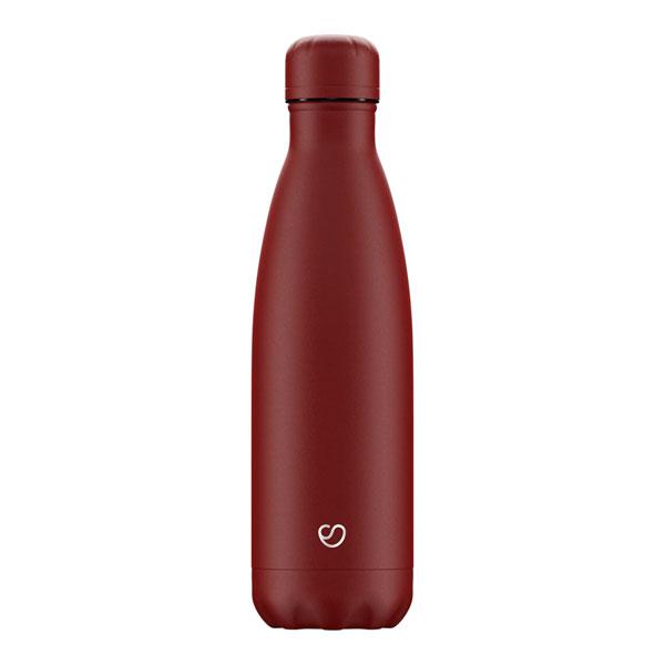 Matte Red Insulated Bottle (500ml)
