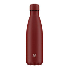 Matte Red Insulated Bottle (500ml)
