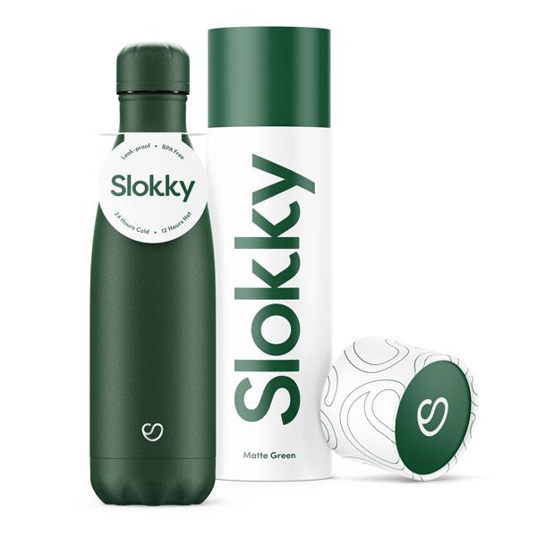 Matte Green Insulated Bottle (500ml)