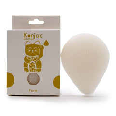 Teardrop Konjac Sponge - Natural