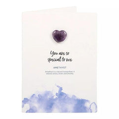 Greeting Card - Amethyst