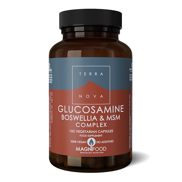 Glucosamine, Boswellia & MSM (Joint Support) Complex (100caps)