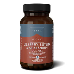 Terranova Bilberry, Lutein & Astaxanthin (Eye Support) Complex (50caps)