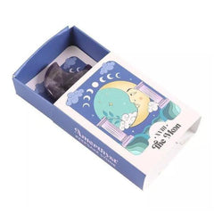 Amethyst Crystal Moon in a Box