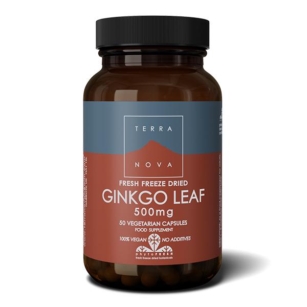 Ginkgo Leaf 500mg (50caps)