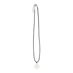 Healing Heart Necklace - Clear Quartz