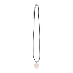 Healing Heart Necklace - Rose Quartz