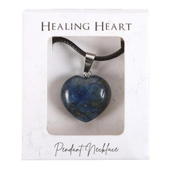 Healing Heart Necklace - Lapis Lazuli