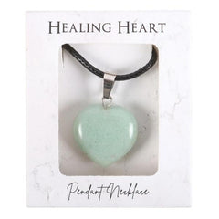 Healing Heart Necklace - Green Aventurine