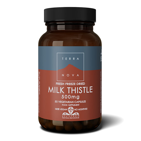 Terranova Milk Thistle 500mg (50caps)
