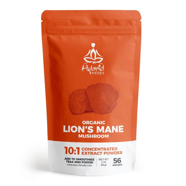 Hybrid Herbs Lion's Mane Powder (56g)