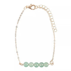 Beaded Chain Bracelet - Aventurine