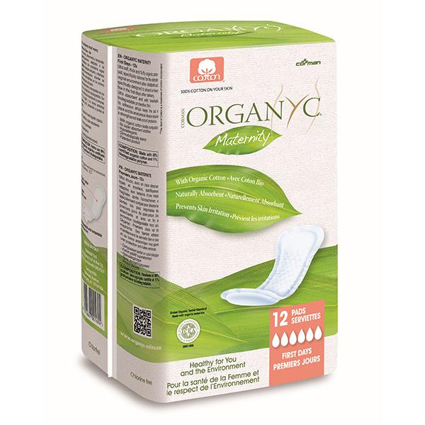 Organyc 100% Organic Maternity Pads (12pcs)