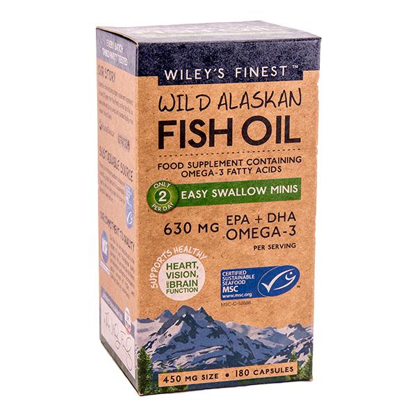 Wiley's Finest Easy Swallow Minis (180caps)