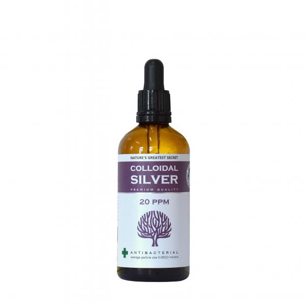 Natures Greatest Secret Colloidal Silver Dropper 20PPM (100ml)