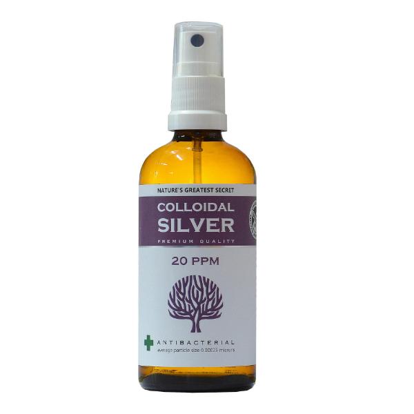 Natures Greatest Secret Colloidal Silver Spray 20PPM (100ml)
