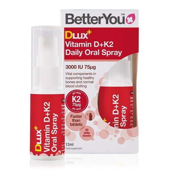 BetterYou Vitamin D+K2 Spray (12ml)