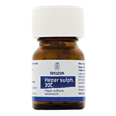 Weleda Hepar Sulp. 30C (125 tabs)