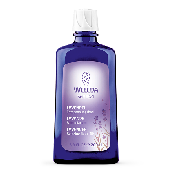 Weleda Lavender Relaxing Bath Milk (200ml)