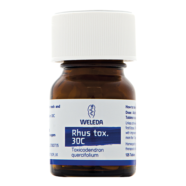 Weleda Rhus. Tox 30C (125 tabs)