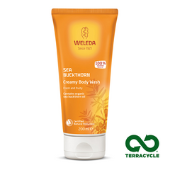 Weleda Sea Buckthorn Creamy Body Wash (200ml)