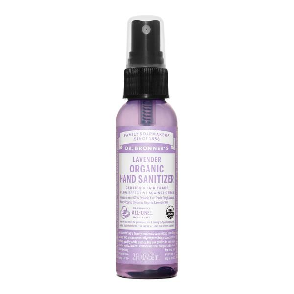 Dr Bronners Lavender Organic Hand Sanitiser (60ml)