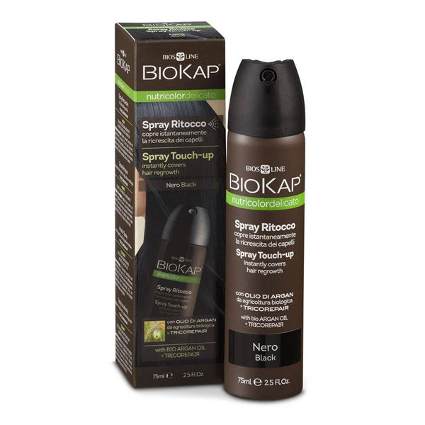 BioKap Black Root Touch Up Spray (75ml)