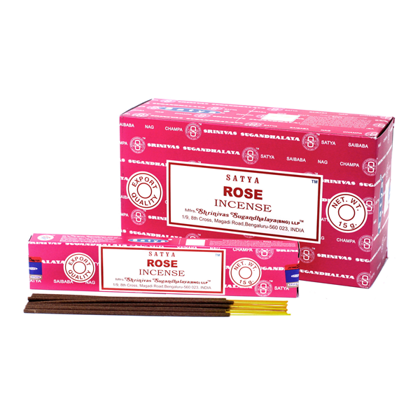 Satya Rose Incense Sticks (15g)