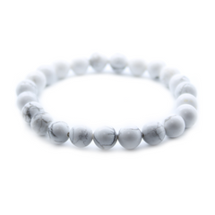 White Jasper Bracelet - Peace & Friendship