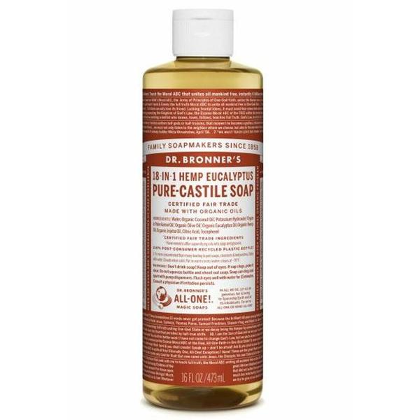 Dr Bronners Organic Eucalyptus Castile Soap (473ml)