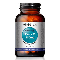 Viridian Extra C 550mg (90caps)