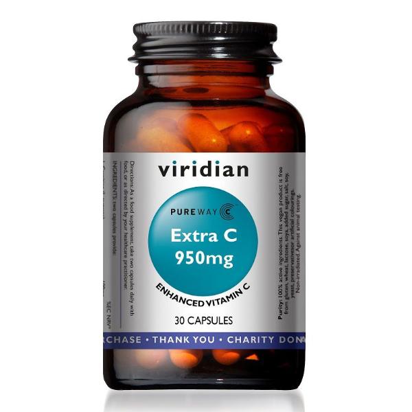 Viridian Extra C 950mg (30caps)