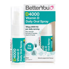BetterYou Dlux 4000 Daily Oral Spray (15ml)
