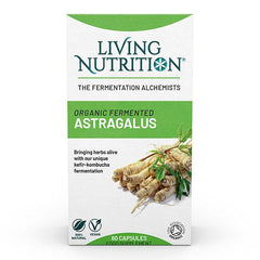 Living Nutrition Organic Fermented Astragalus (60caps)
