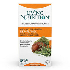 Living Nutrition Organic Fermented Kef-Flamex (60caps)