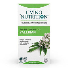 Living Nutrition Organic Fermented Valerian (60caps)