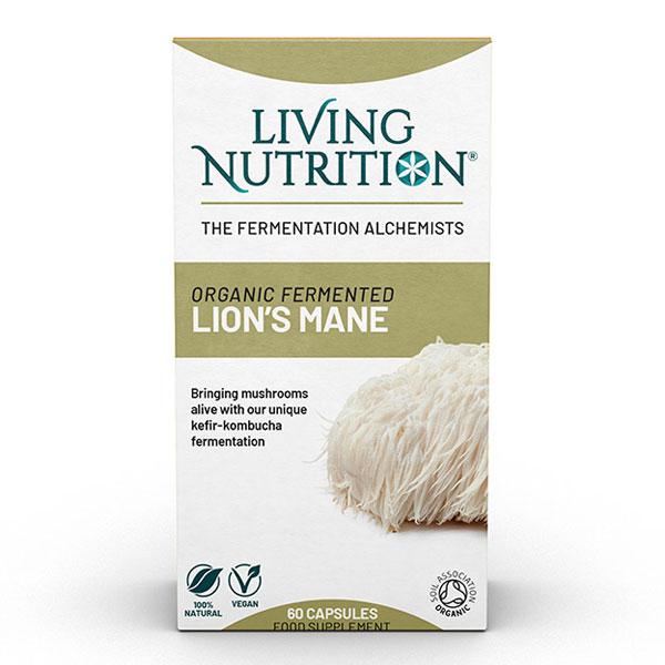 Living Nutrition Organic Fermented Lion's Mane (60caps)